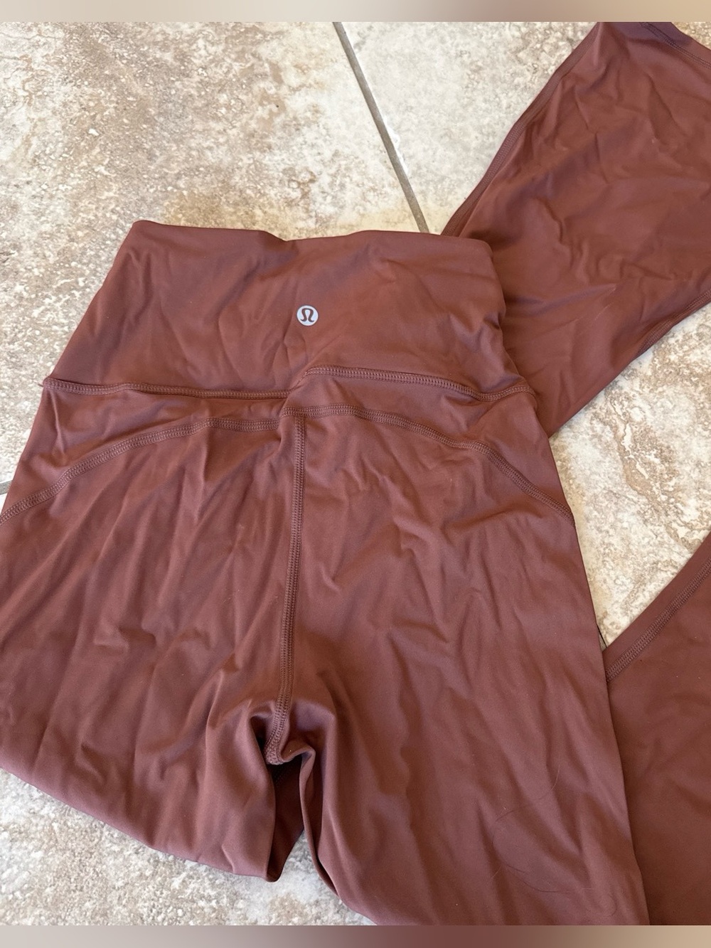 High-Rise Align Leggings in Brown